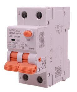 RCBO Interruttore Magnetotermico Differenziale Tipo F, Curva C 1P+N 2M 6000A 300mA/0.3A, AC 230V IP20 Corrente Disponibili 16A 20A 25A 32A (C32A) - immagine 4
