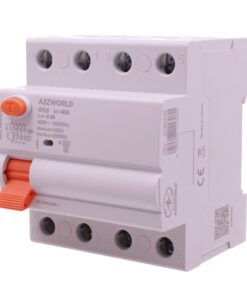 RCCB Interruttore Differenziale Selettivo Tipo A S 300mA/0.3A 3P+N 4M 10kA AC 400V IP20 Elettromeccanico IEC61008-1 GYL9, Corrente Disponibili 40A 63A 100A (40A) - immagine 4