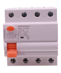RCCB Interruttore Differenziale Selettivo Tipo A S 500mA/0.5A 3P+N 4M 10kA AC 400V IP20 Elettromeccanico IEC61008-1 GYL9, Corrente Disponibili 63A 100A (63A) - immagine 3