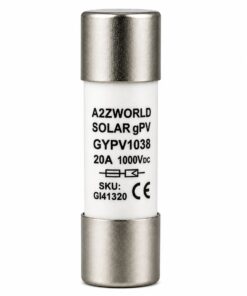 10 Pezzi Fusibili DC 1000V D10X38mm Per Fotovoltaico IP20 IEC60269, Disponibili 15A 20A 25A 30A (20A) - immagine 3