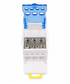 Ripartitore di Potenza Unipolare, Morsettiere Di Distribuzione Da Guida DIN Per Quadro Elettrico, Corrente Disponibili 80A 125A 160A 250A 400A 500A (80A) - immagine 4