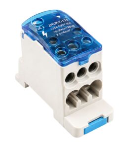 Ripartitore di Potenza Unipolare, Morsettiere Di Distribuzione Da Guida DIN Per Quadro Elettrico, Corrente Disponibili 80A 125A 160A 250A 400A 500A (125A)
