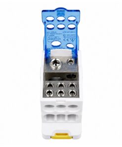 Ripartitore di Potenza Unipolare, Morsettiere Di Distribuzione Da Guida DIN Per Quadro Elettrico, Corrente Disponibili 80A 125A 160A 250A 400A 500A (125A) - immagine 4