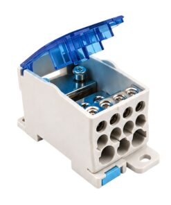 Ripartitore di Potenza Unipolare, Morsettiere Di Distribuzione Da Guida DIN Per Quadro Elettrico, Corrente Disponibili 80A 125A 160A 250A 400A 500A (500A)