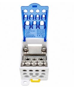 Ripartitore di Potenza Unipolare, Morsettiere Di Distribuzione Da Guida DIN Per Quadro Elettrico, Corrente Disponibili 80A 125A 160A 250A 400A 500A (500A) - immagine 4