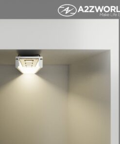 Kit Profilo Alluminio Completo Da 3 Metri Per Striscia Led, Standard, Dimensione 17.4X7mm, Larghezza Interna 12.4mm, 115g/m, Copertura Opale, Tappi Chiusura e Clip Fissaggio Incluso,BAV10321,BAV3355,BA1707,BAV3370 - immagine 4