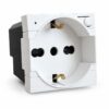 Serie Civile ETTROIT Bianco Compatibile Con Bticino Living Light (Presa Schuko WIFI) - ASDSHOP