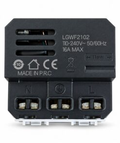 Serie Civile ETTROIT Grigio Compatibile Con Bticino Living Tech (Presa Schuko WIFI) - immagine 3
