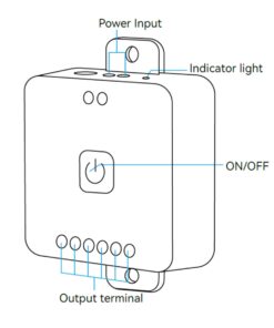 Led Dimmer WIFI RF 2.4G, App TUYA, Smart Life Max 12A DC 12V 24V, 56X56X20mm - immagine 4