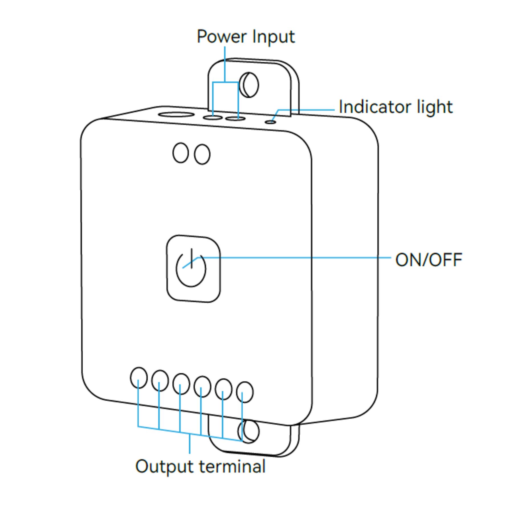 Led Dimmer WIFI RF 2.4G, App TUYA, Smart Life Max 12A DC 12V 24V, 56X56X20mm - immagine 4