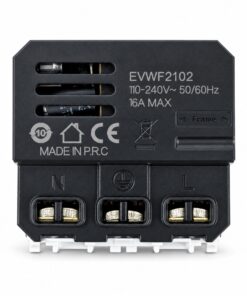 Serie Civile ETTROIT Bianco Compatibile Con Vimar Plana (Presa Schuko WIFI) - immagine 3