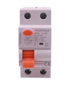 RCCB Interruttore Differenziale Puro Tipo A-SI Super Immunizzato, 1P+N 2M 10000A 30mA AC 230V IP20 GYL9 Elettromeccanico, Corrente Disponibili 25A 40A 63A 100A (25A) - immagine 3