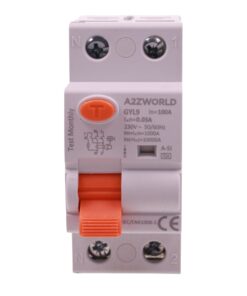 RCCB Interruttore Differenziale Puro Tipo A-SI Super Immunizzato, 1P+N 2M 10000A 30mA AC 230V IP20 GYL9 Elettromeccanico, Corrente Disponibili 25A 40A 63A 100A (100A) - immagine 3