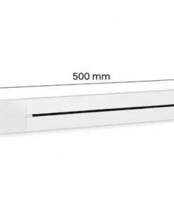 Alternative view of Sistema di Alimentazione a Binario Elettrificato, Multipresa Modulare da Parete, Binario 500mm 230V 32A Max 7360W (Bianco)