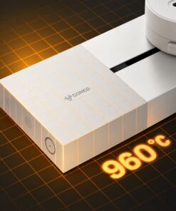 Sistema di Alimentazione a Binario Elettrificato, Multipresa Modulare da Parete, Binario 500mm 230V 32A Max 7360W (Bianco) - immagine 7