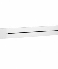 Sistema di Alimentazione a Binario Elettrificato, Multipresa Modulare da Parete, Binario 750mm 230V 32A Max 7360W (Bianco)