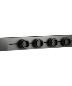 Presa Schuko Tedesco 16A 220V Per Multipresa Da Binario GONEO Power Track (Nero) - immagine 4