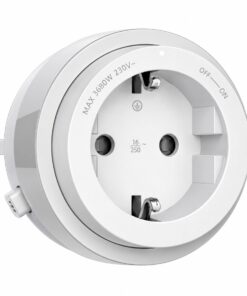 Presa Schuko Tedesco 16A 220V Per Multipresa Da Binario GONEO Power Track (Bianco)