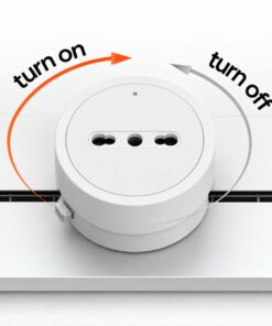 Presa Bipasso Italiano 10/16A 220V Per Multipresa Da Binario GONEO Power Track (Bianco) - immagine 3