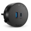 Presa USB-A + USB-C PD 20W Per Multipresa Da Binario, 5V 3A 9V 2.22A 12V 1.67A, GONEO Power Track (Nero) - ASDSHOP