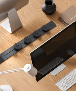 Presa USB-A + USB-C PD 20W Per Multipresa Da Binario, 5V 3A 9V 2.22A 12V 1.67A, GONEO Power Track (Nero) - immagine 5