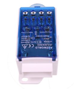 Ripartitore di Potenza Unipolare, Morsettiere Di Distribuzione Da Guida DIN Per Quadro Elettrico, Corrente Disponibili 80A 125A 160A 250A 400A 500A (500A) - immagine 5
