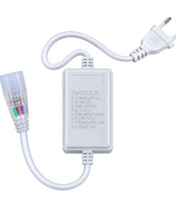 Kit Cavo Alimentazione Con Spina EU per Striscia LED RGB 220V SL065044 - immagine 3