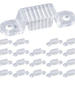 20 Pezzi Clip di Fissaggio per Striscia LED RGB 220V SL065044